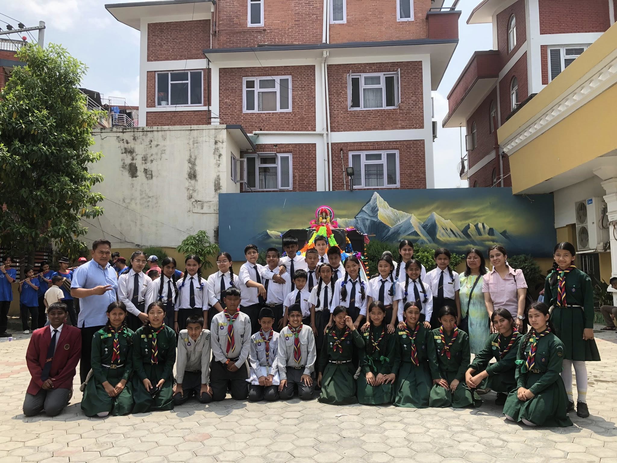 Gyan Niketan Secondary School Students 