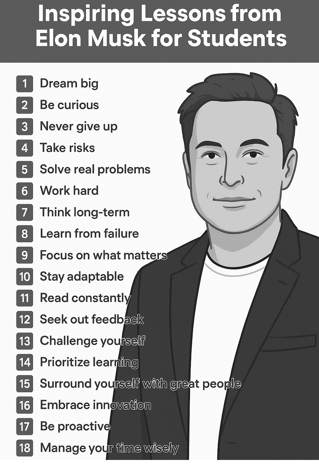 Inspiring Lessons from Elon Musk 
