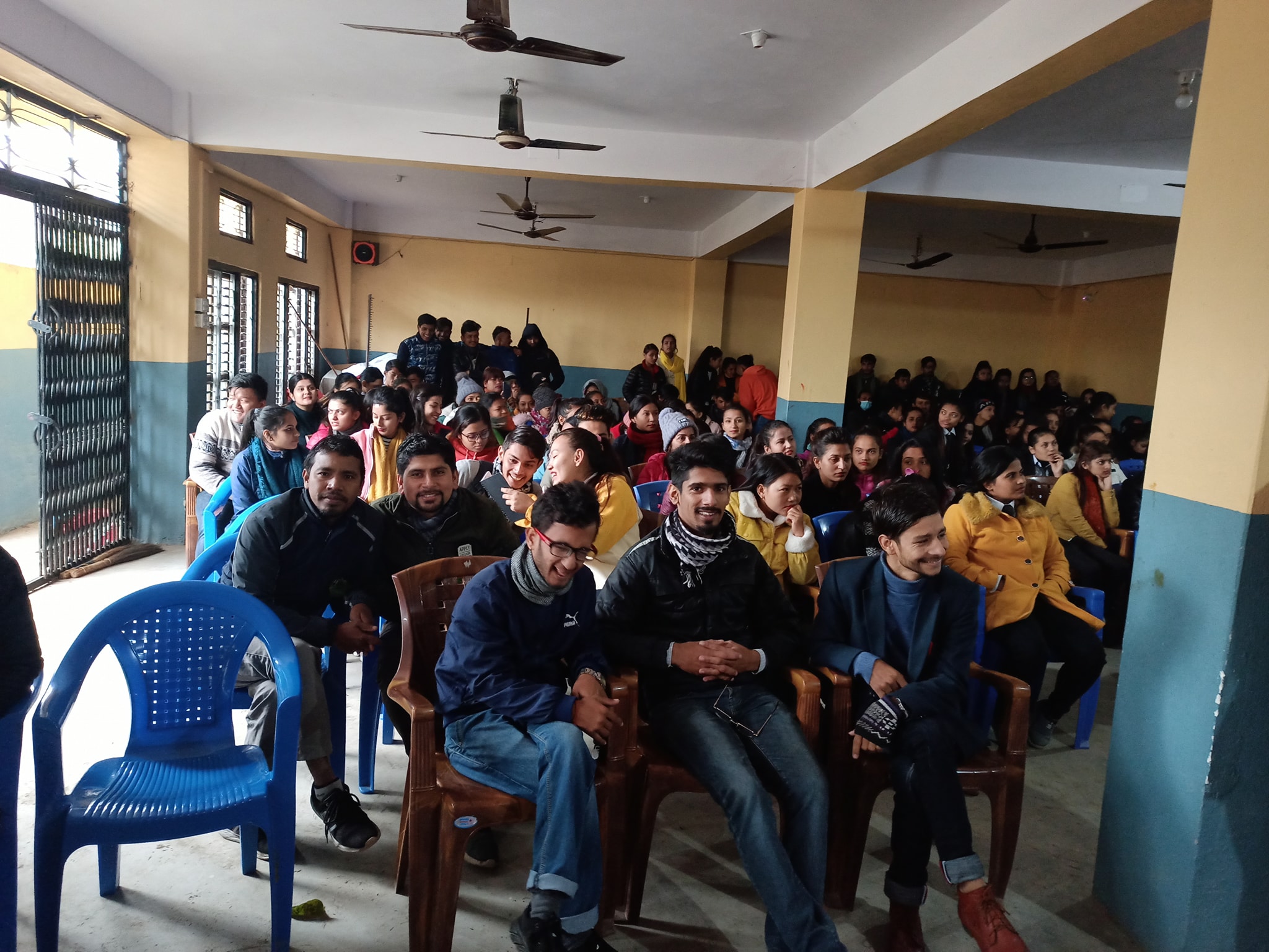 Janak College, Nawalparasi Classroom 