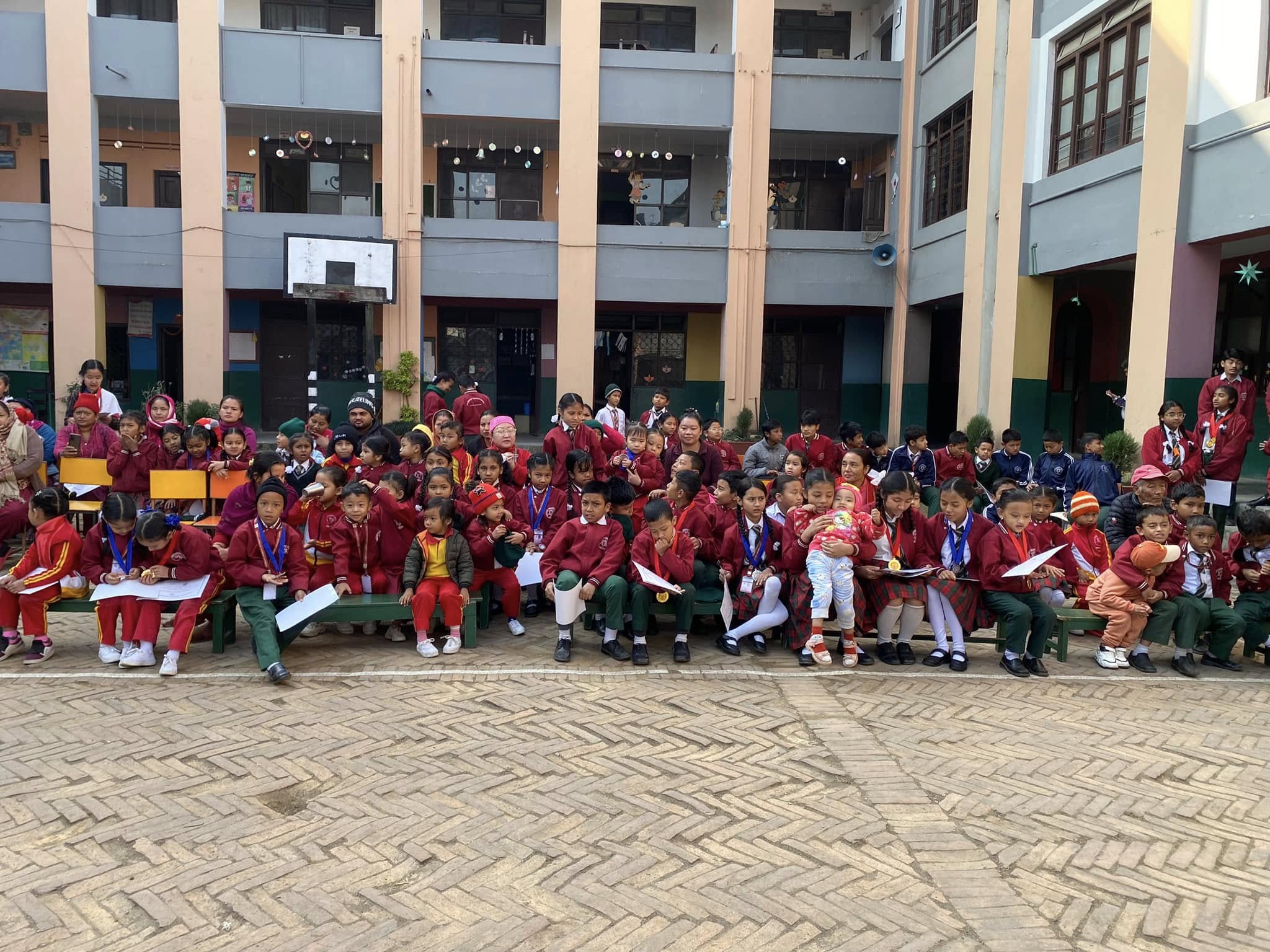 Janak Nath Memorial Secondary School Students 