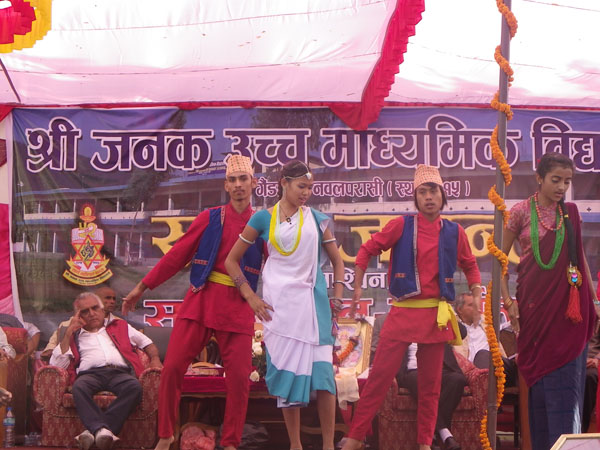 Janak Secondary School, Nawalparasi Cultural Dance 