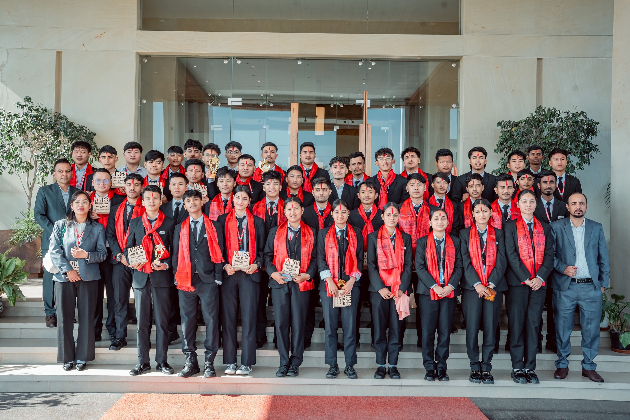 Kings Hospitality College Students 
