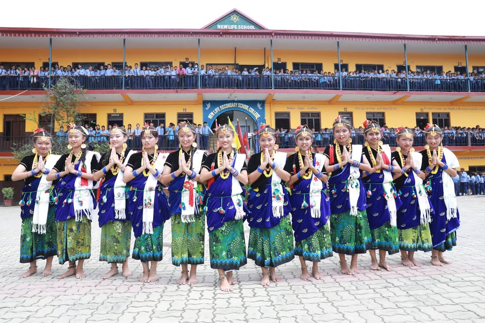 New Life College, Nawalparasi Students 