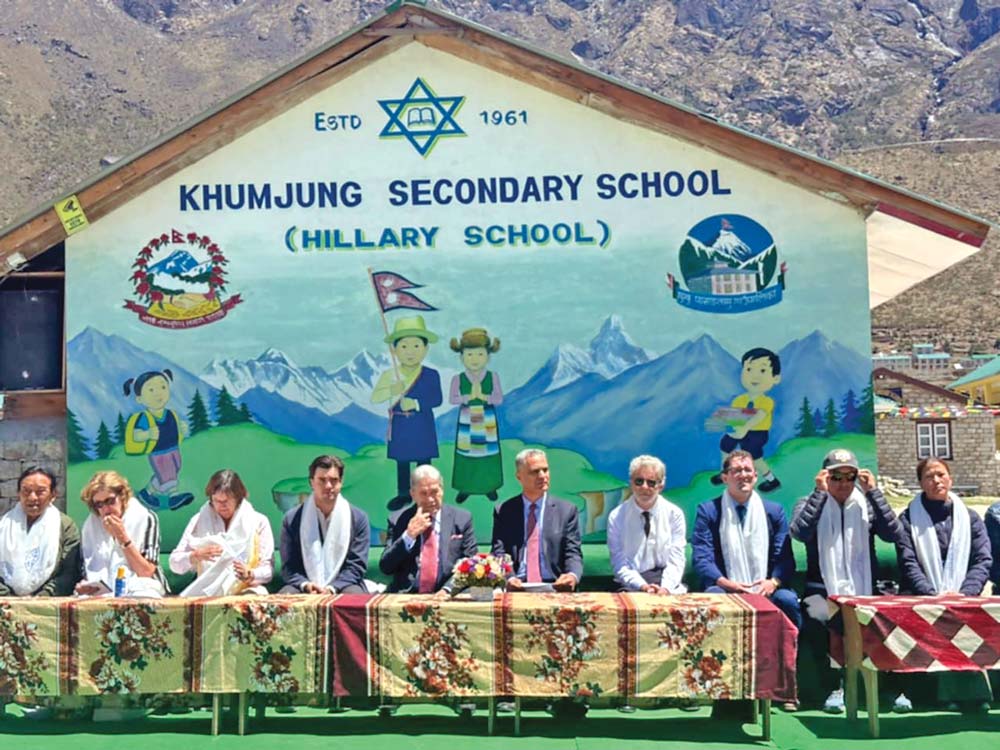 New Zealand Deputy PM Visits Khumjung on Everest Day