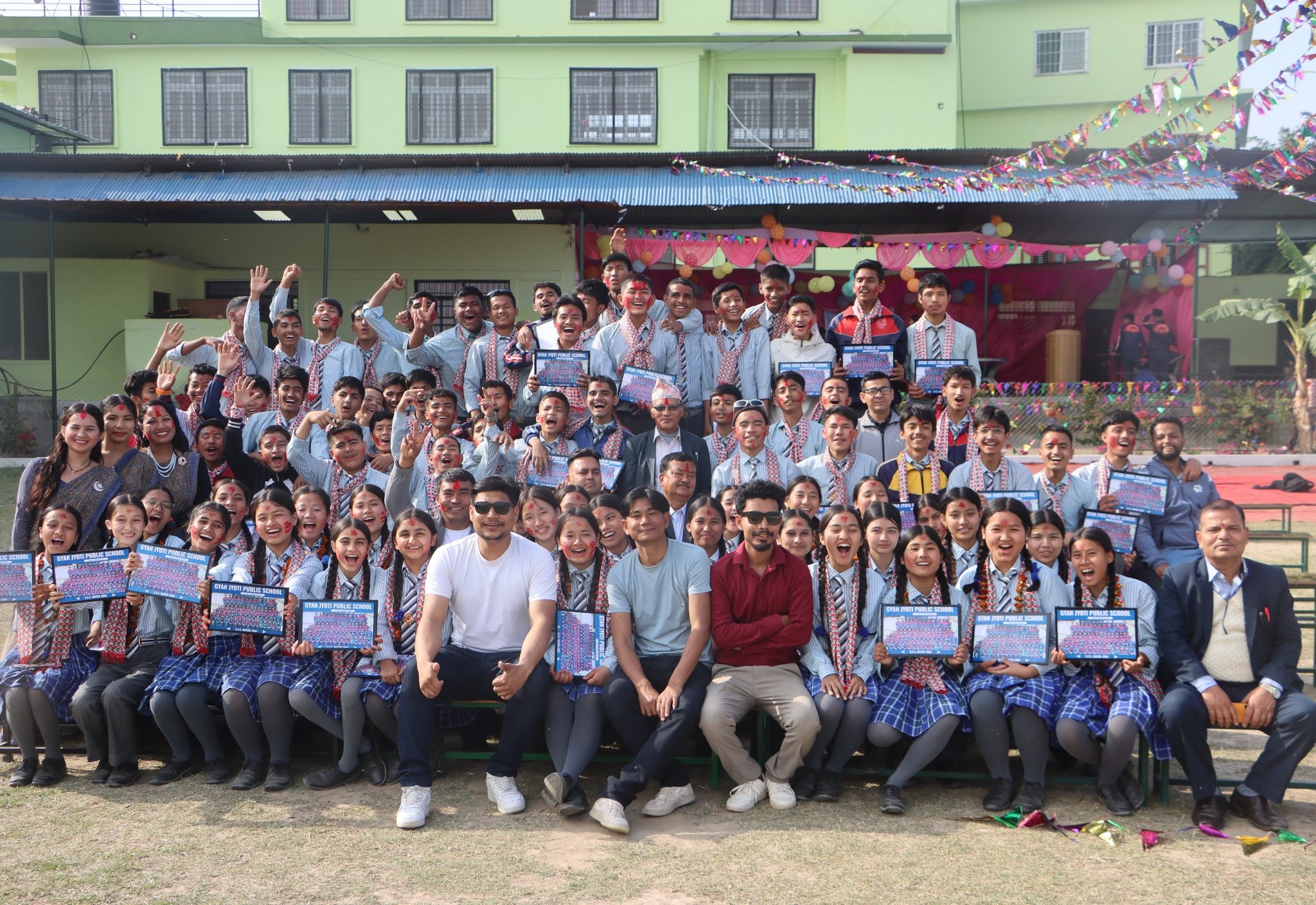 Public Gyan Jyoti Secondary School, Dang Students 
