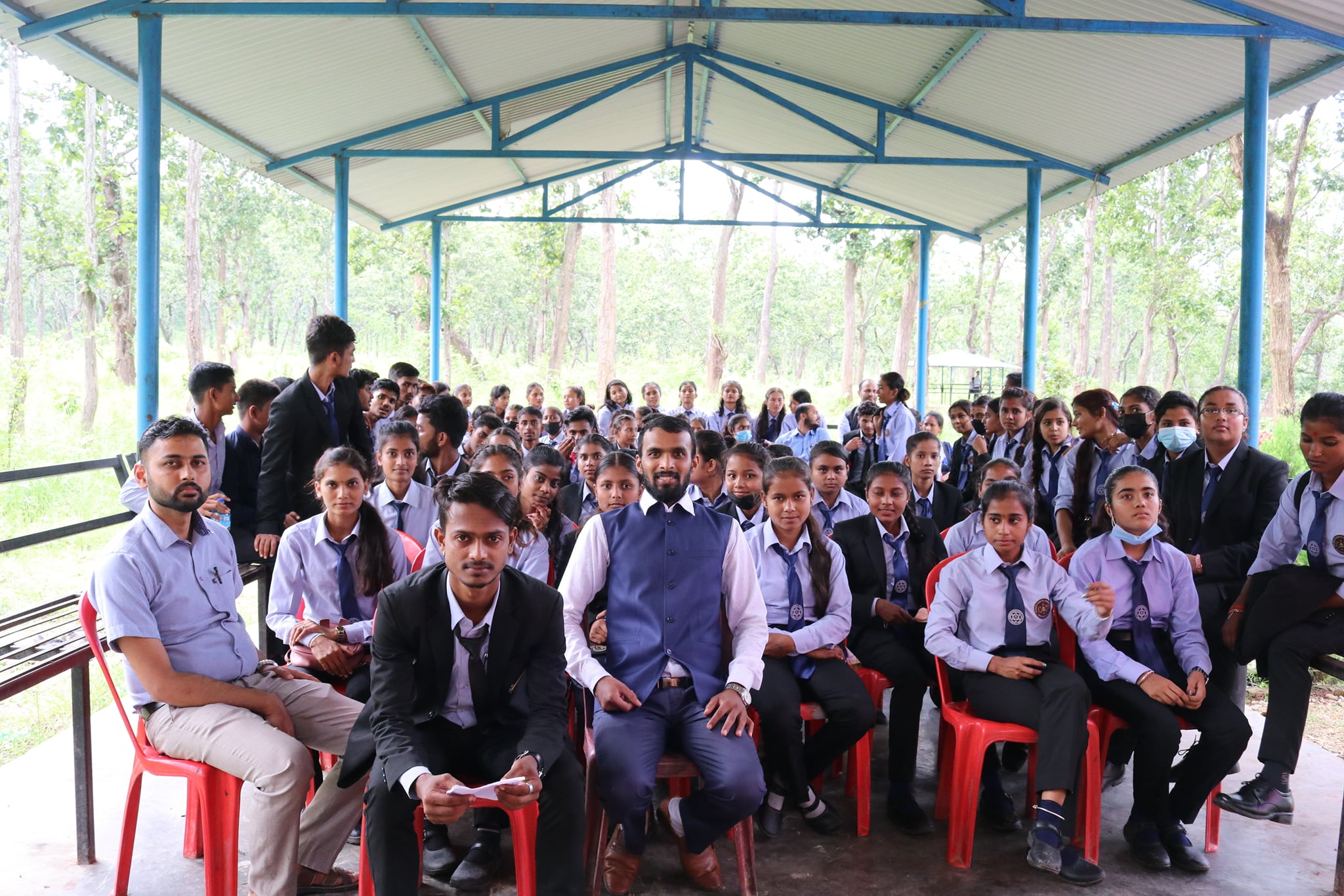 Sagarmatha Secondary School, Siraha Students 
