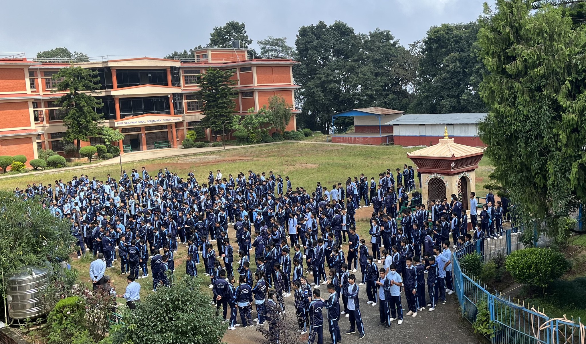 Sanjiwani Model Secondary School, Dhulikhel Assembly 