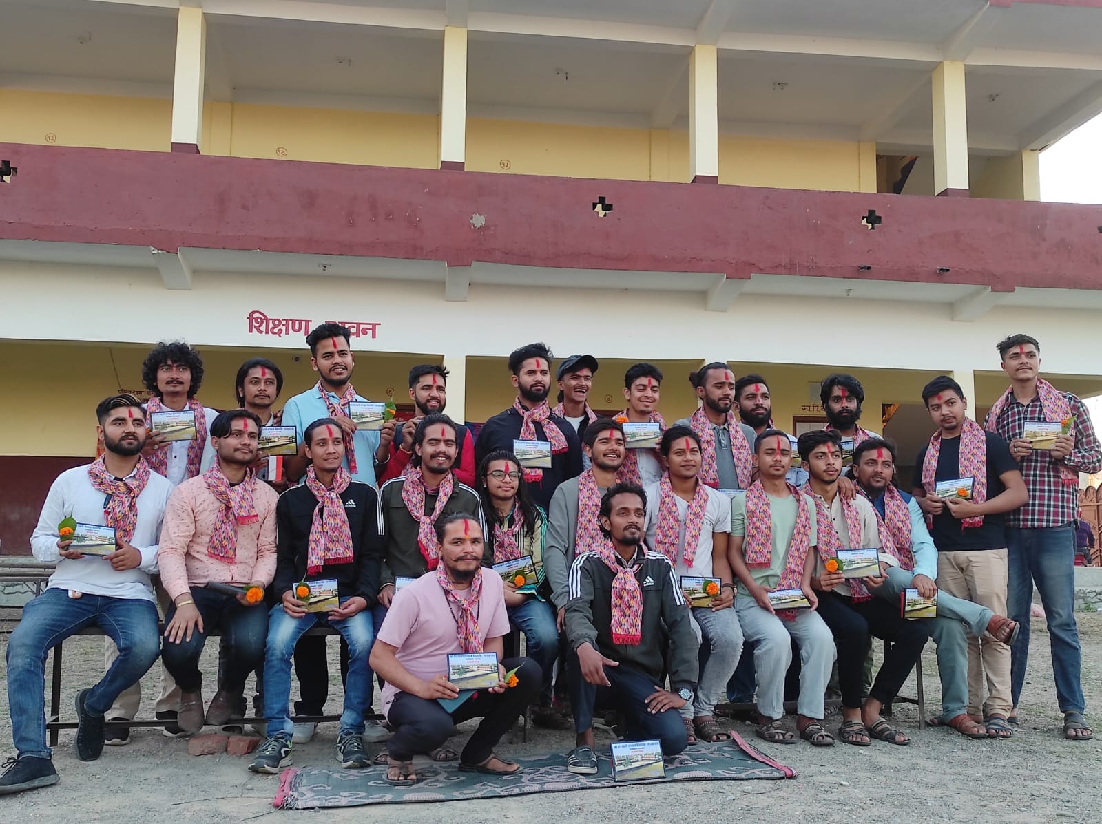 Saraswoti Sanskrit vidyapeeth Students 