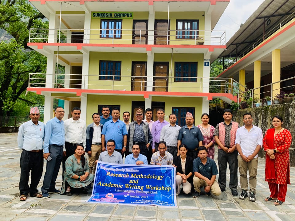 Sunkoshi Multiple Campus, Sindhupalchok Workshop 