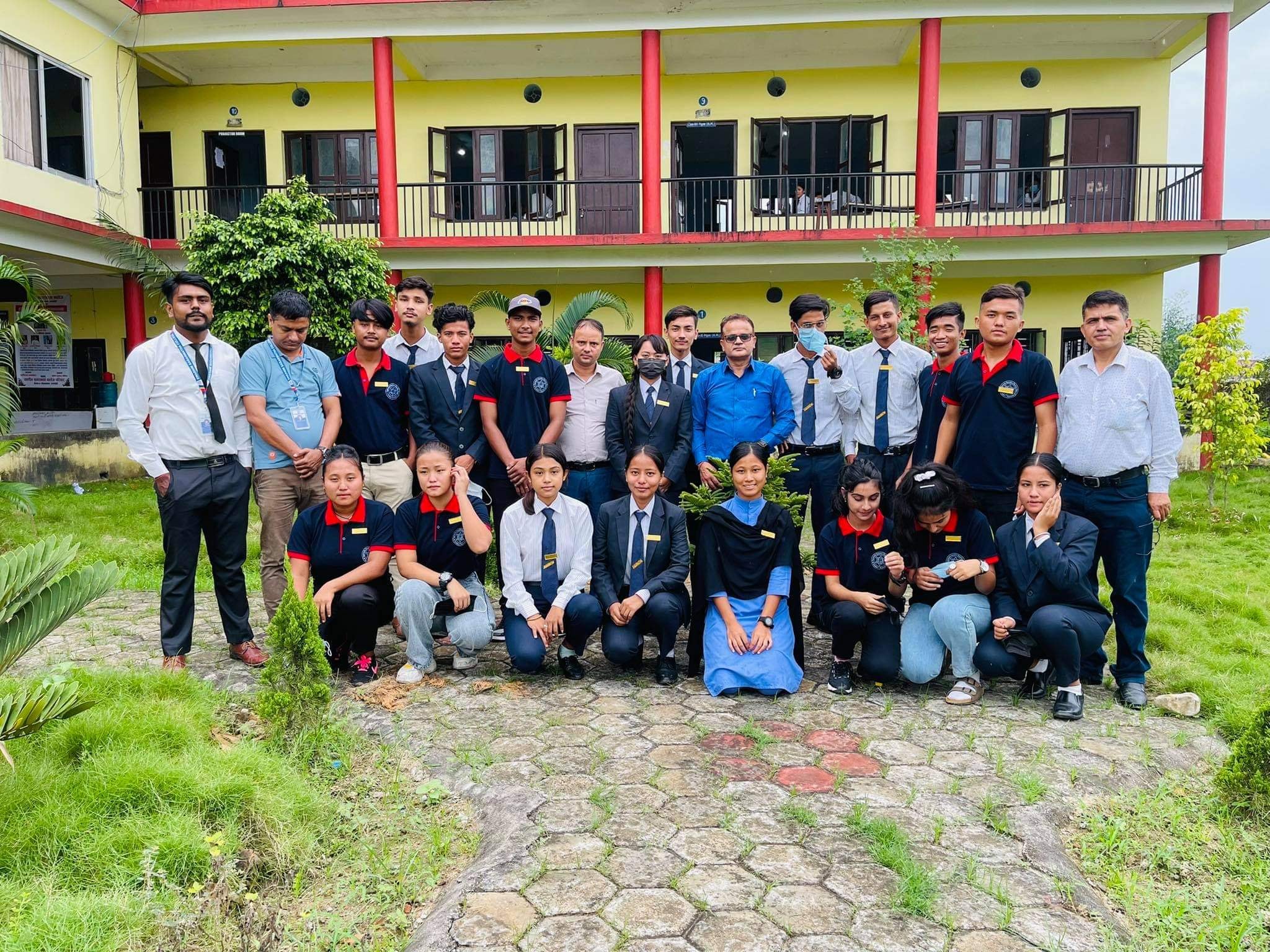 Swarnim Sagarmatha College Students 