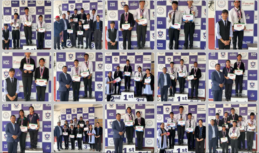 Zenith International Secondary School, Hetauda  Medal Distribution 