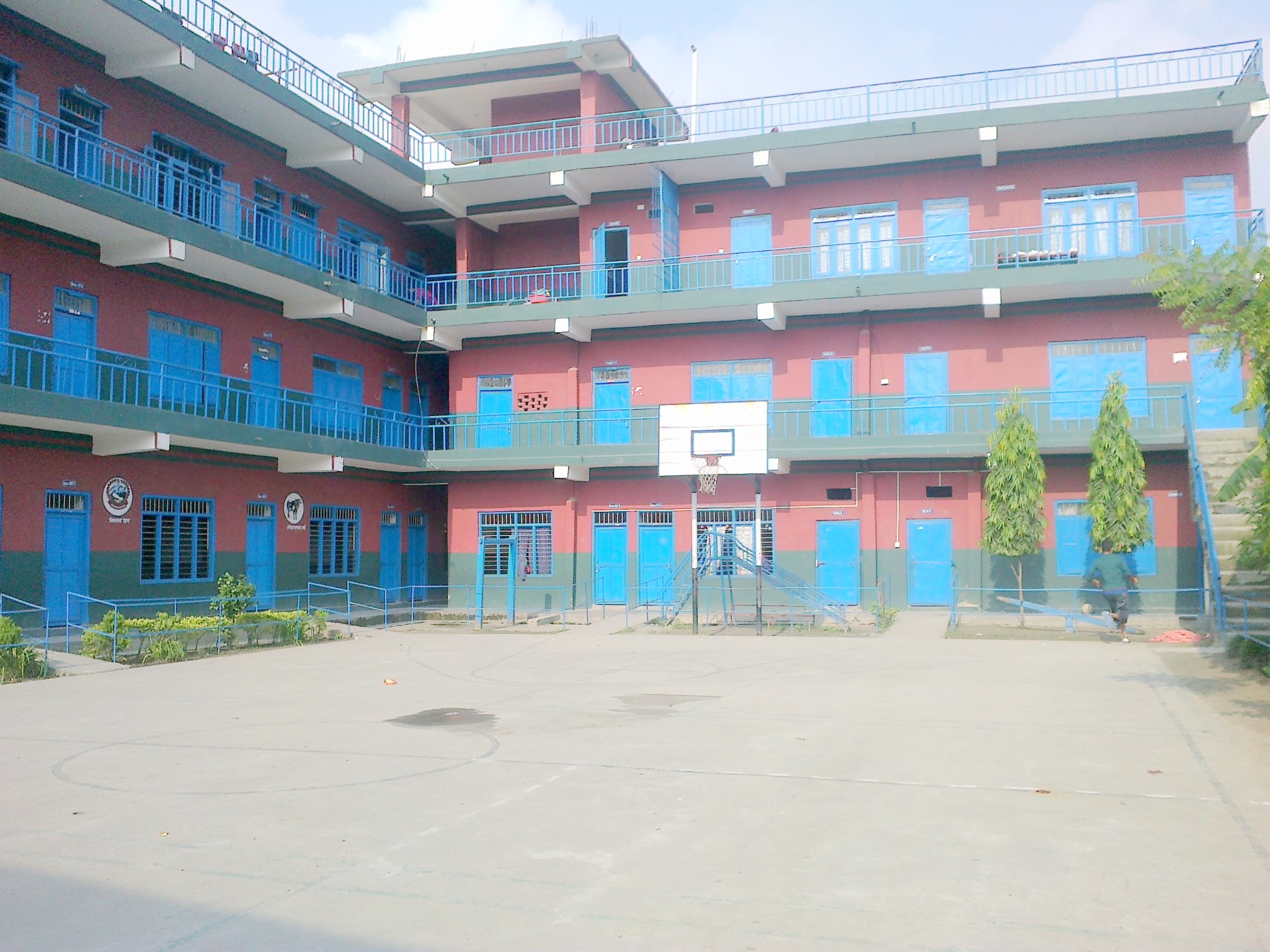 Amar Bhupu Sainik School, Tanahun Building 