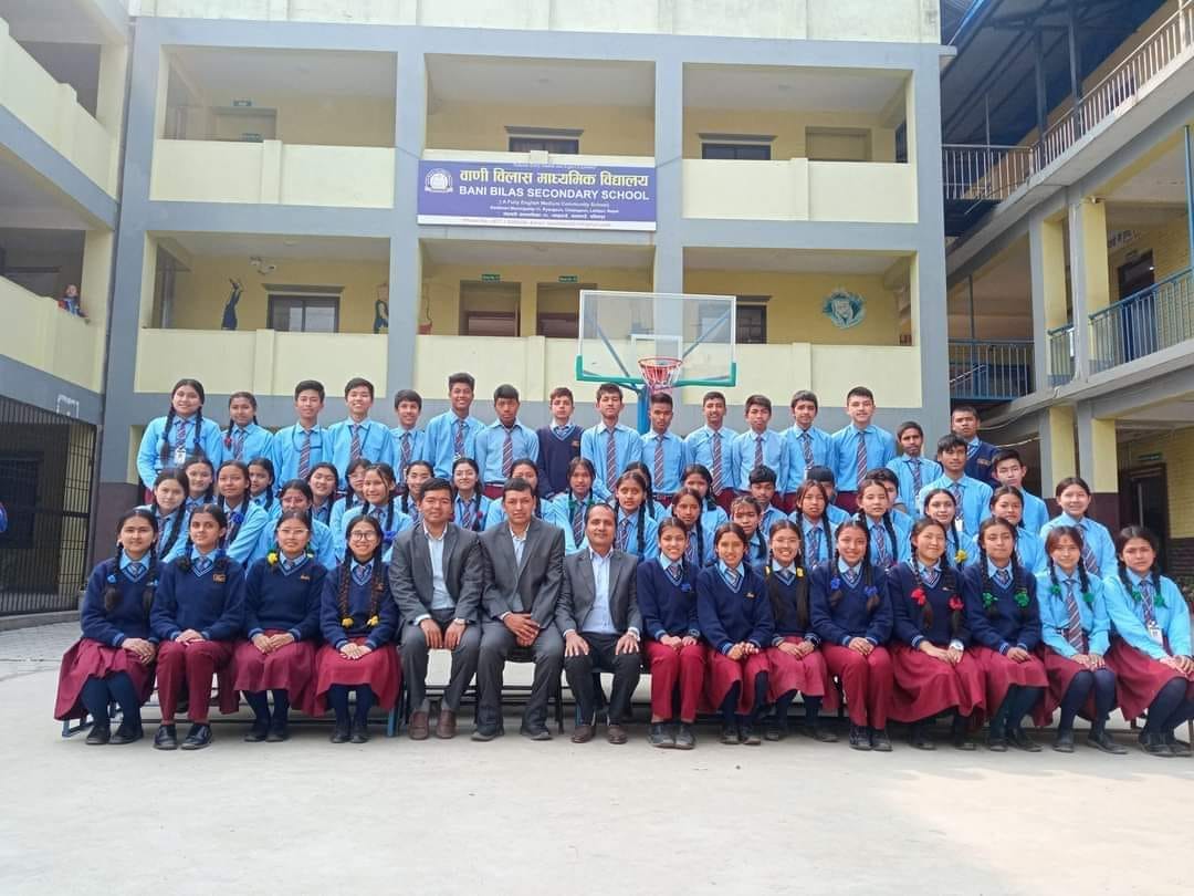 Bani Bilas Secondary school, Lalitpur Students 
