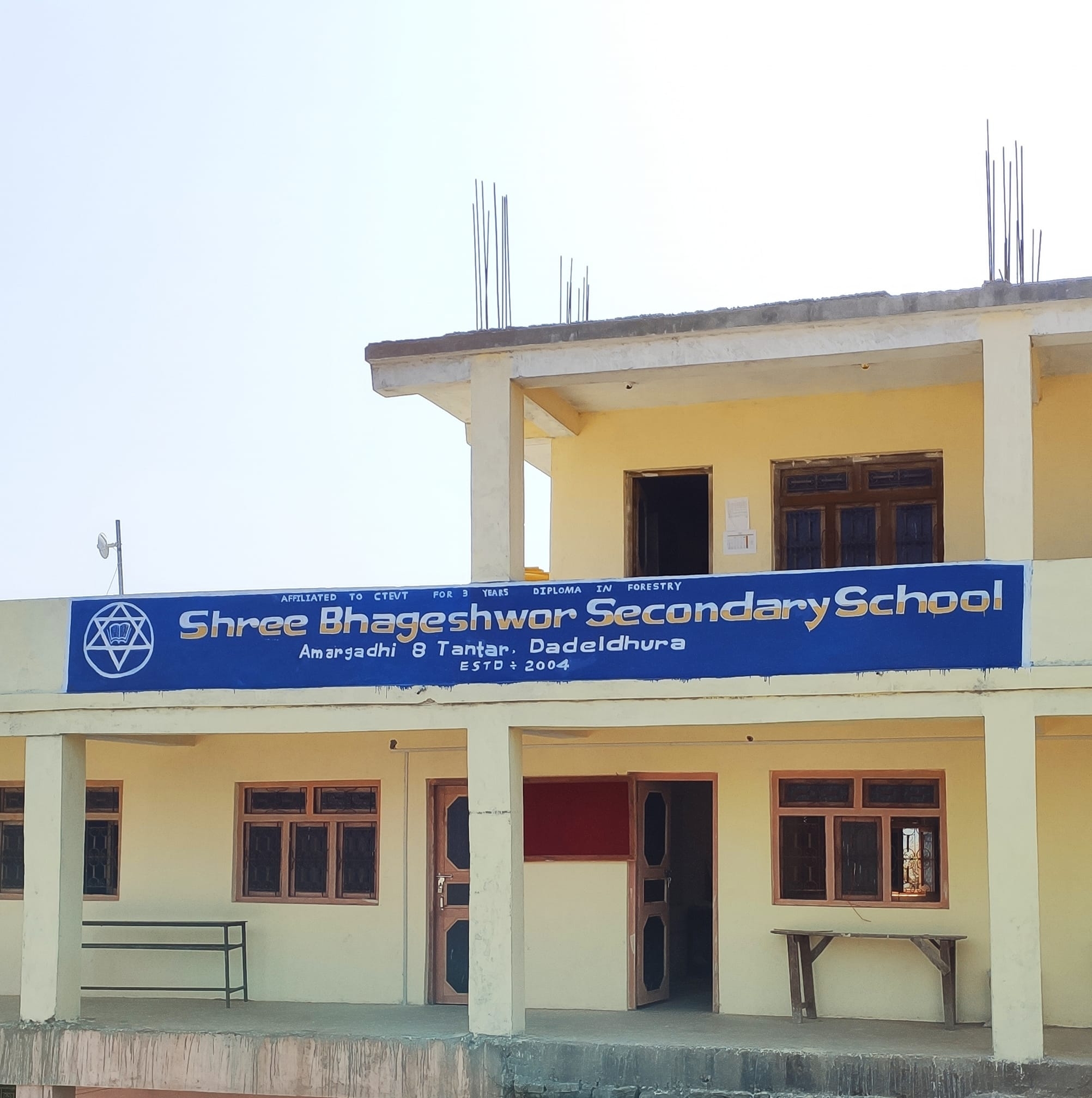 Bhageshwor Secondary School, Tantar, Dadeldhura Building 