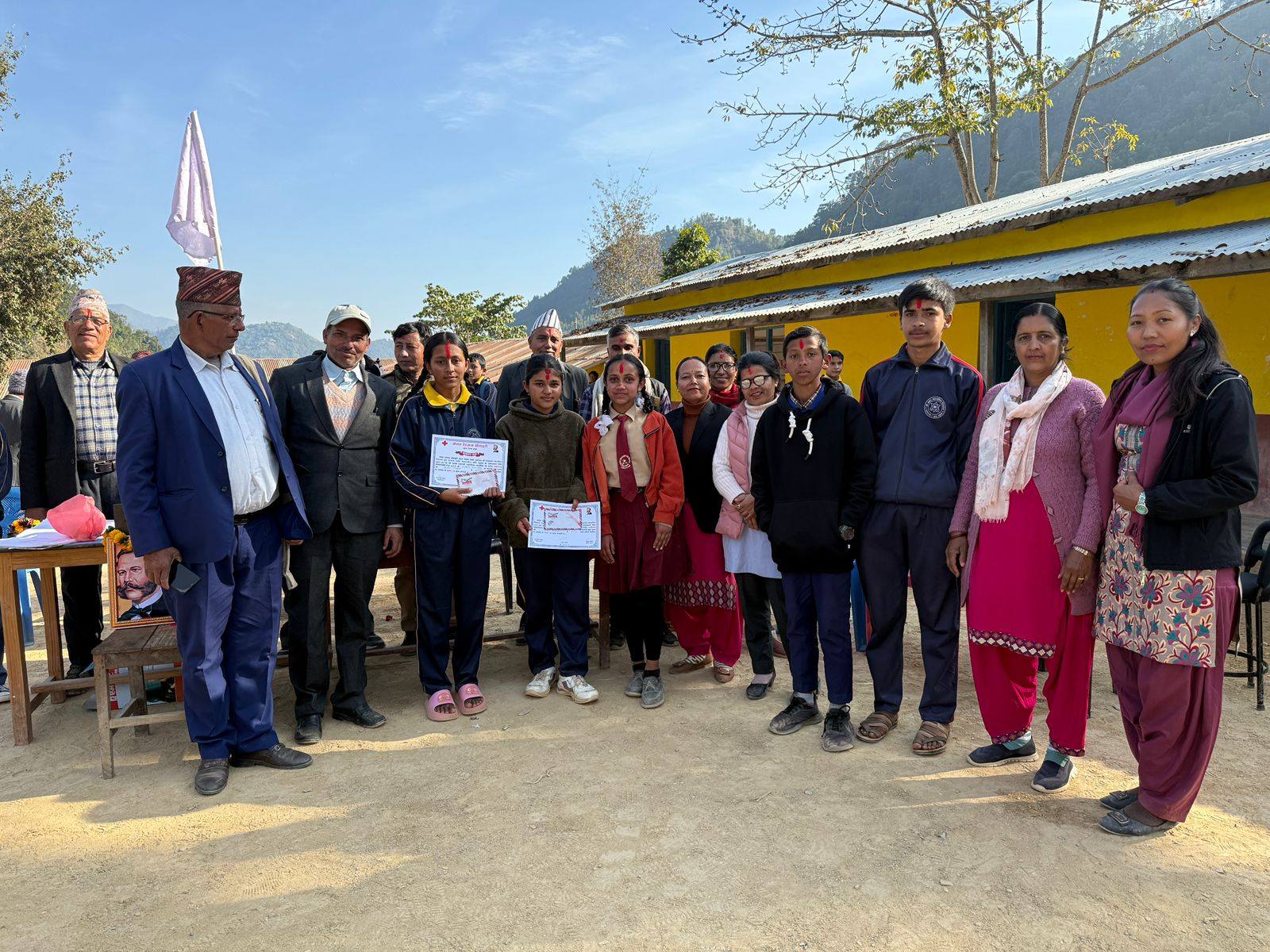 Bhanubhakta Secondary School, Pyuthan Students 