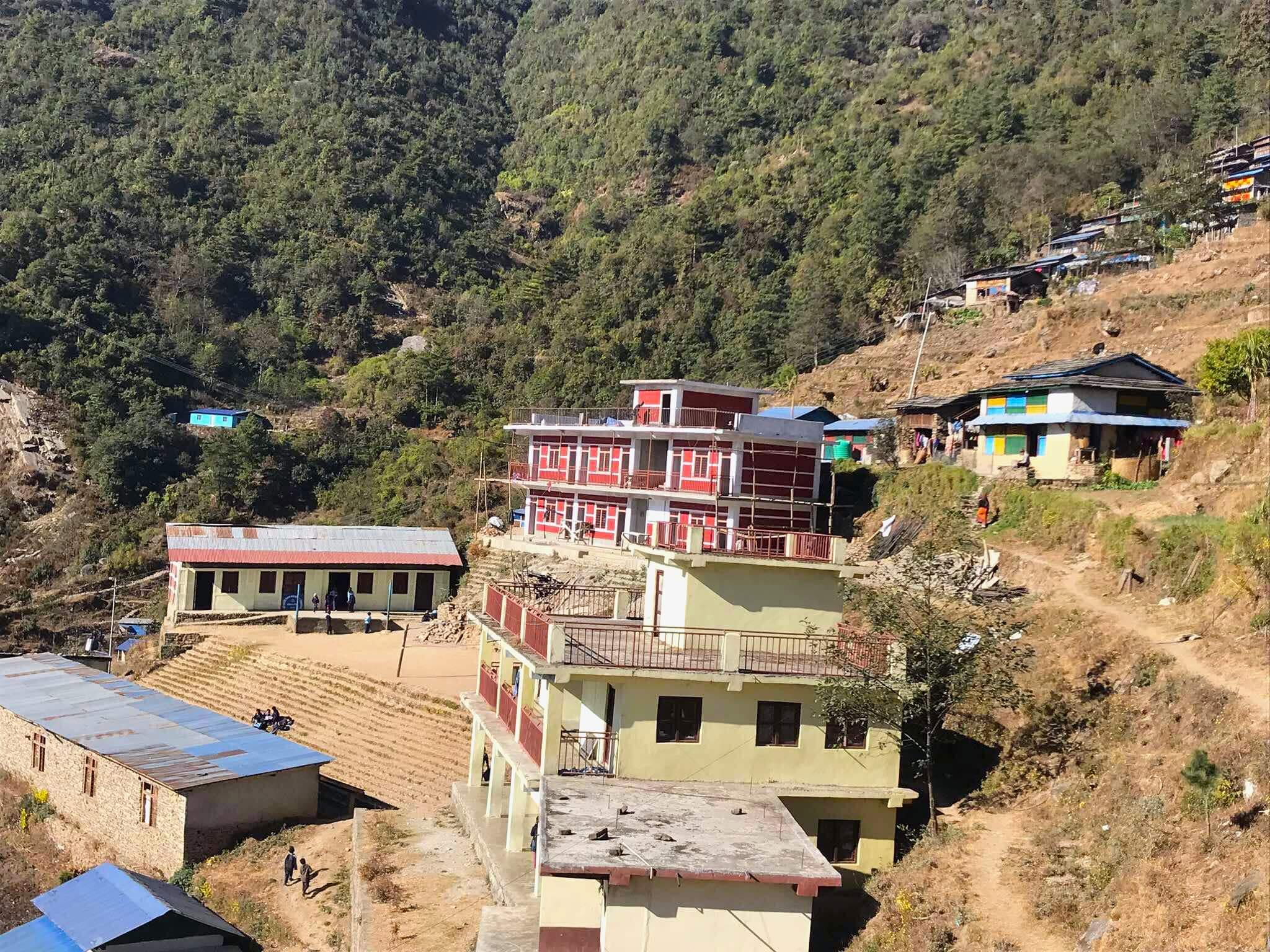 Bhim Secondary School, Malika, Devisthan, Rajdat, Myagdi, Building 