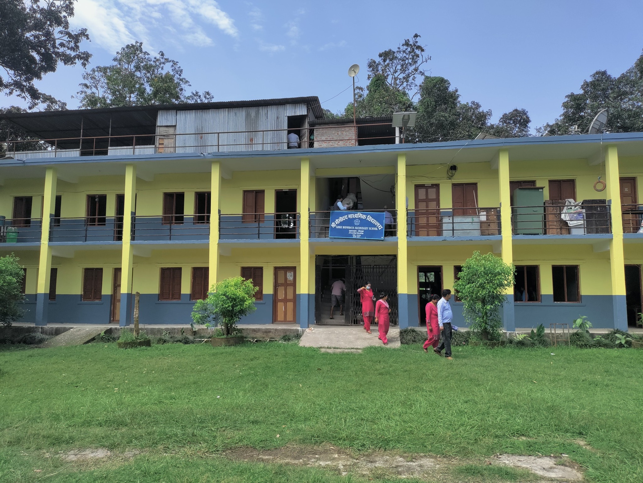 Bhimodaya Secondary School, Gorkha Building 