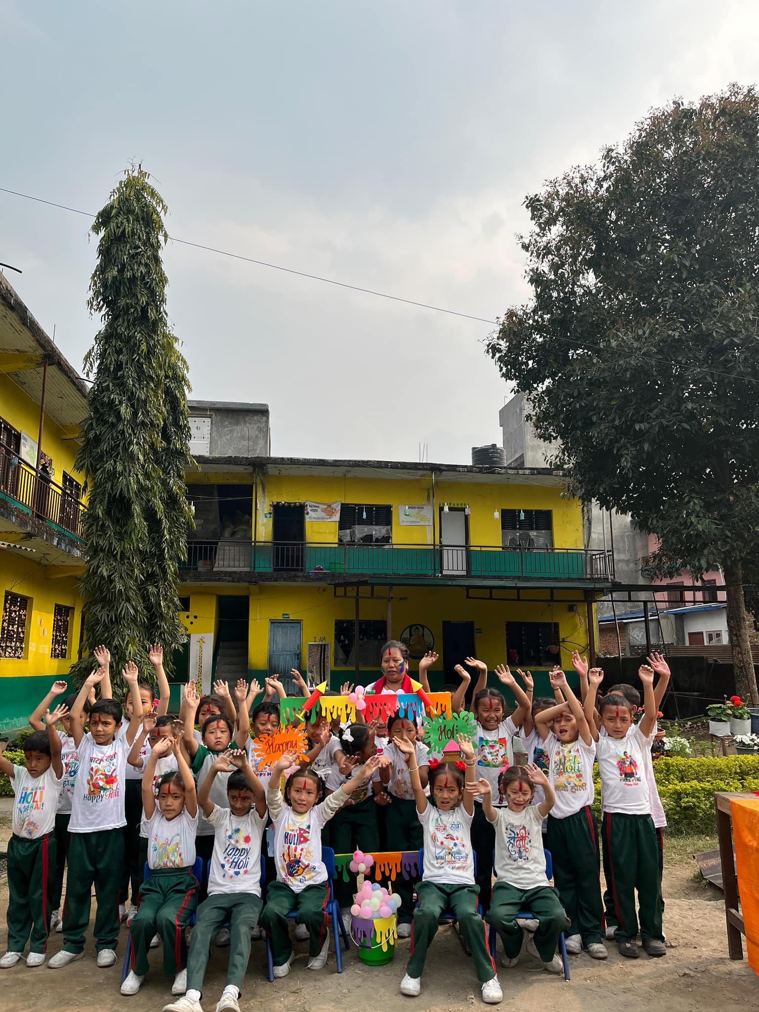 Bhutpurva Sainik Awasiya Secondary School, Lamjung Students 