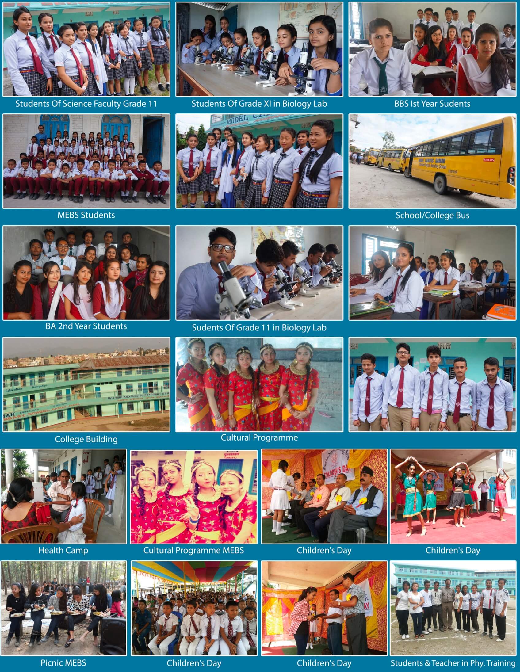 Campus Life at Model Campus Damak Jhapa  