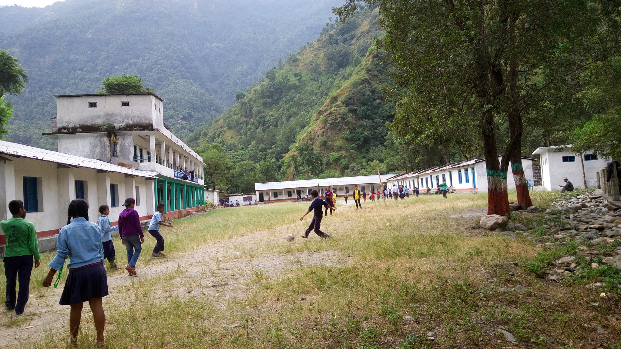 Dhawalagiri Secondary School, Myagdi Building 