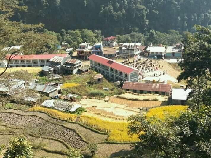 Dupcheshwor Secondary School, Nuwakot School Premises 