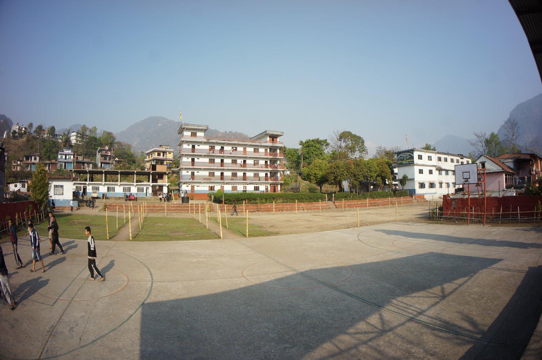 Ex. Serviceman Secondary English Boarding Secondary School, Lamjung Building 
