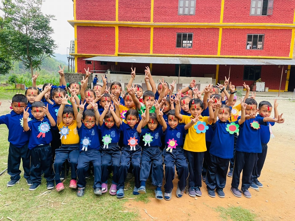 Future Star English Awasiya Secondary School, Lamjung Students 
