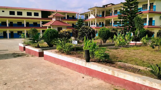 Ganga Secondary School, Rampur Building 