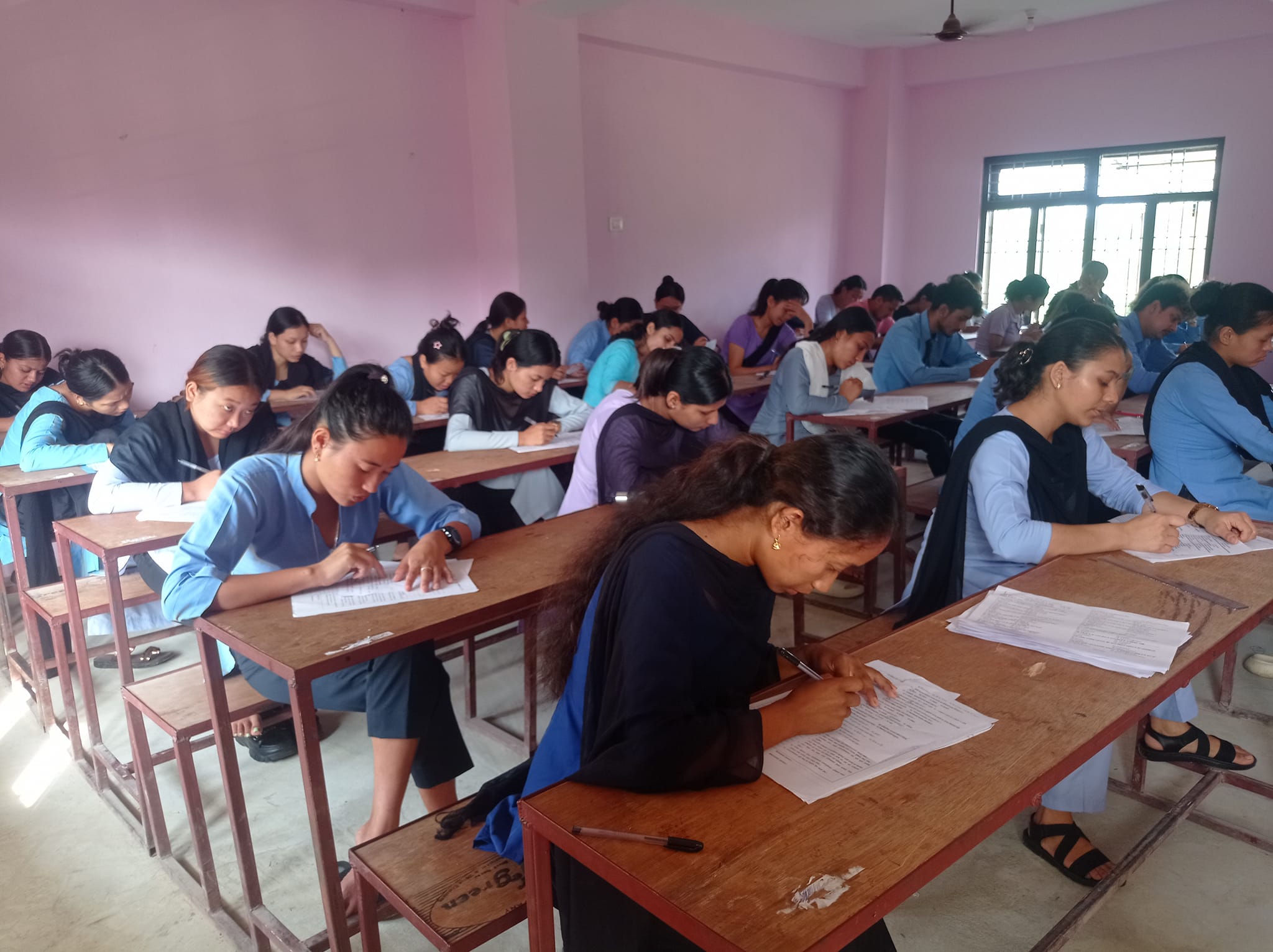 Garuwa Multiple Campus Student in Classroom 
