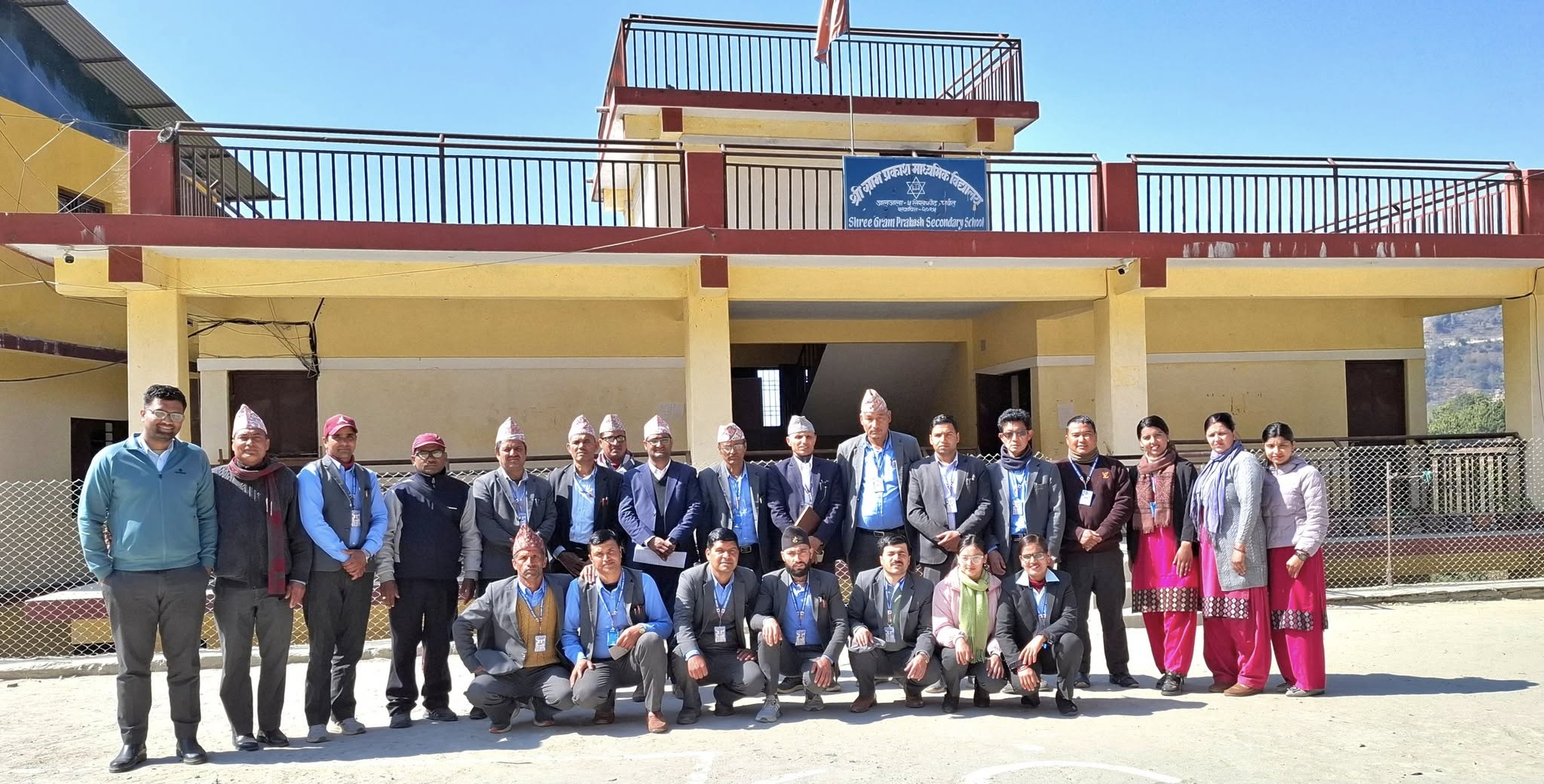 Gram Prakash Secondary School, Parbat Staffs 