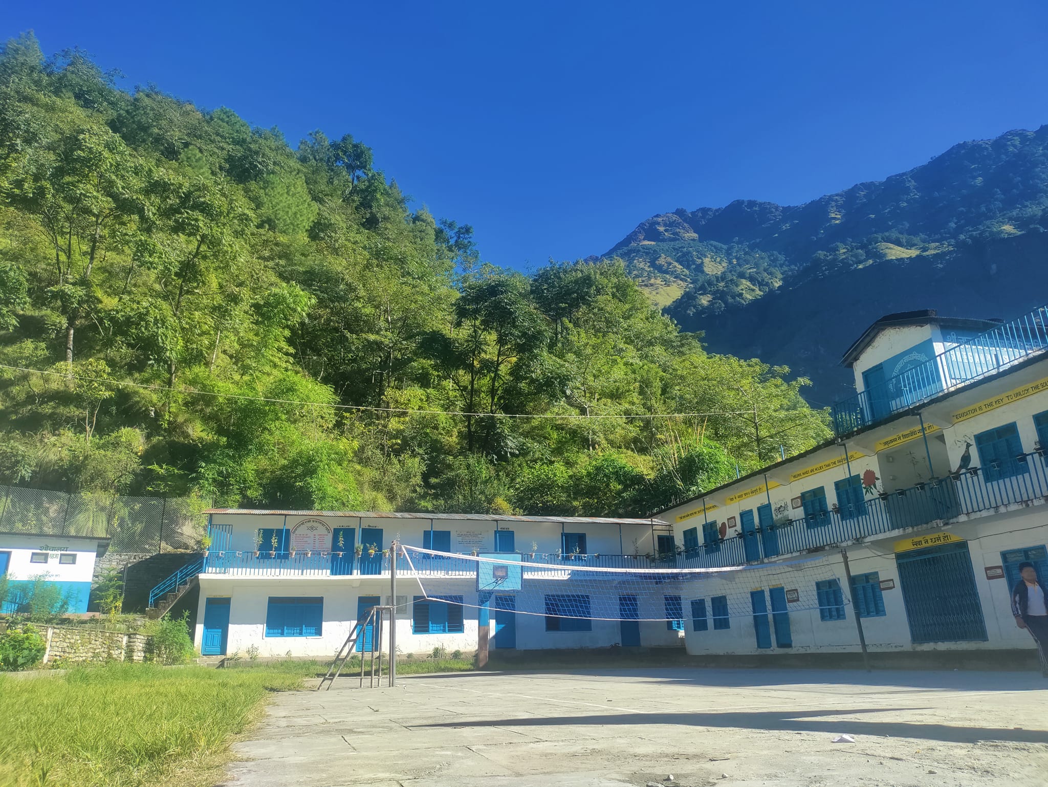 Gyan Prakash Secondary School, Myagdi Building 