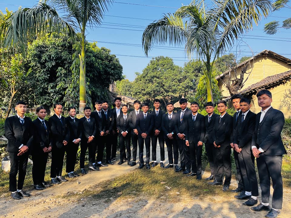 Holyland English Boarding Secondary School, Kailali Students 