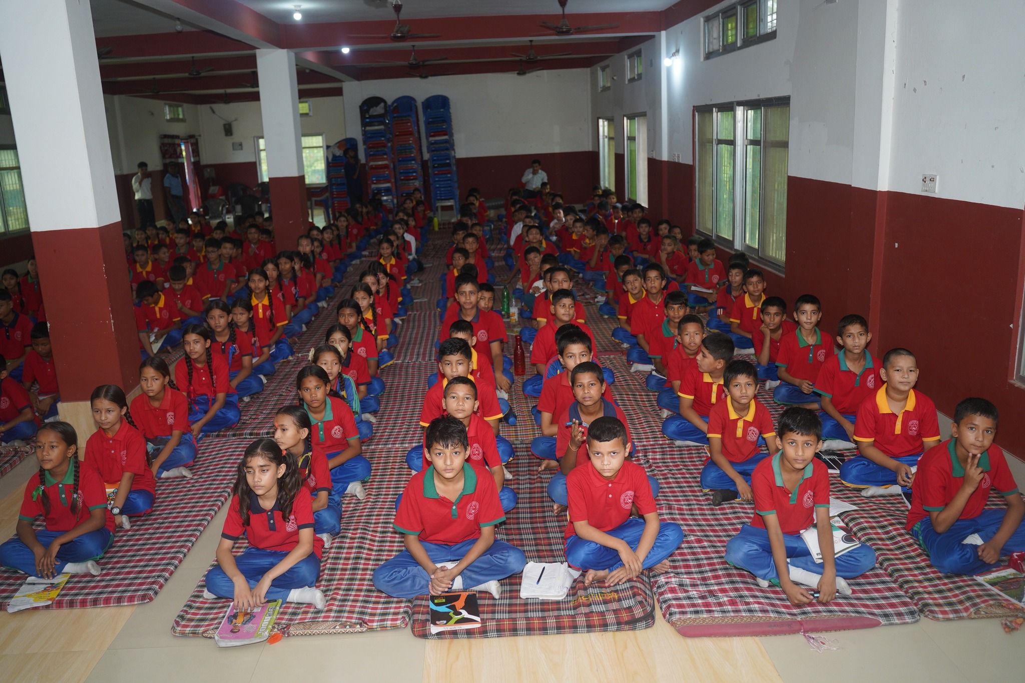 Holyland English Boarding Secondary School, Kailali Yoga Session 