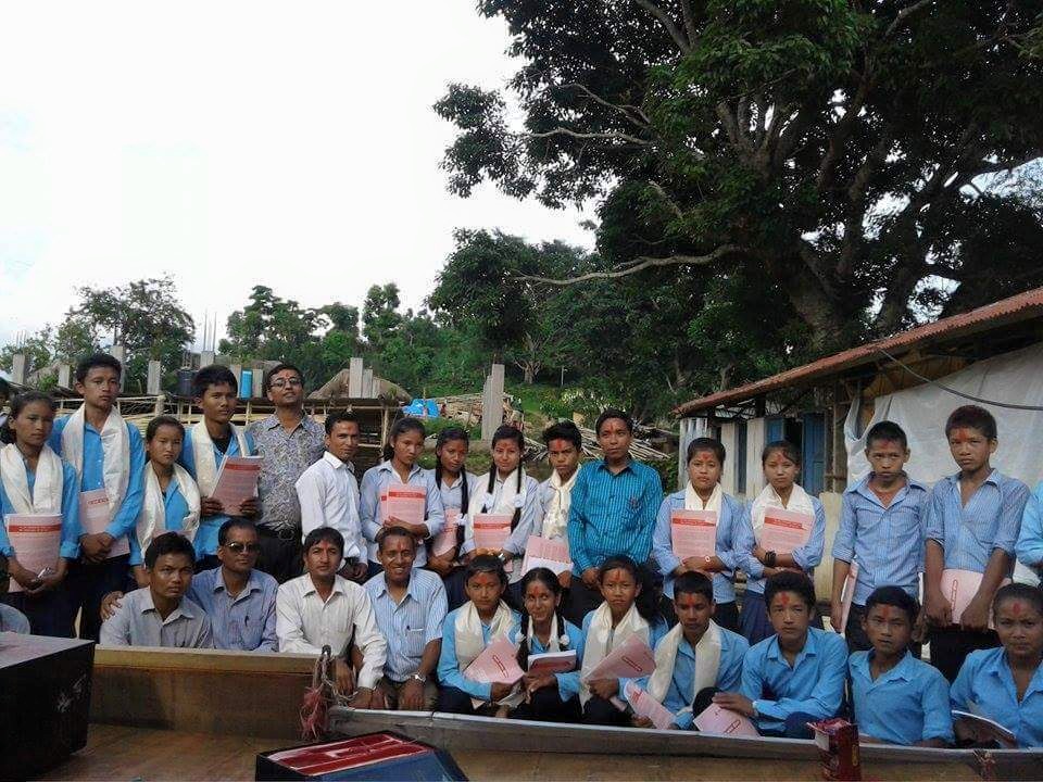 Jana Kalyan Secondary School, Kavrepalanchok Students 