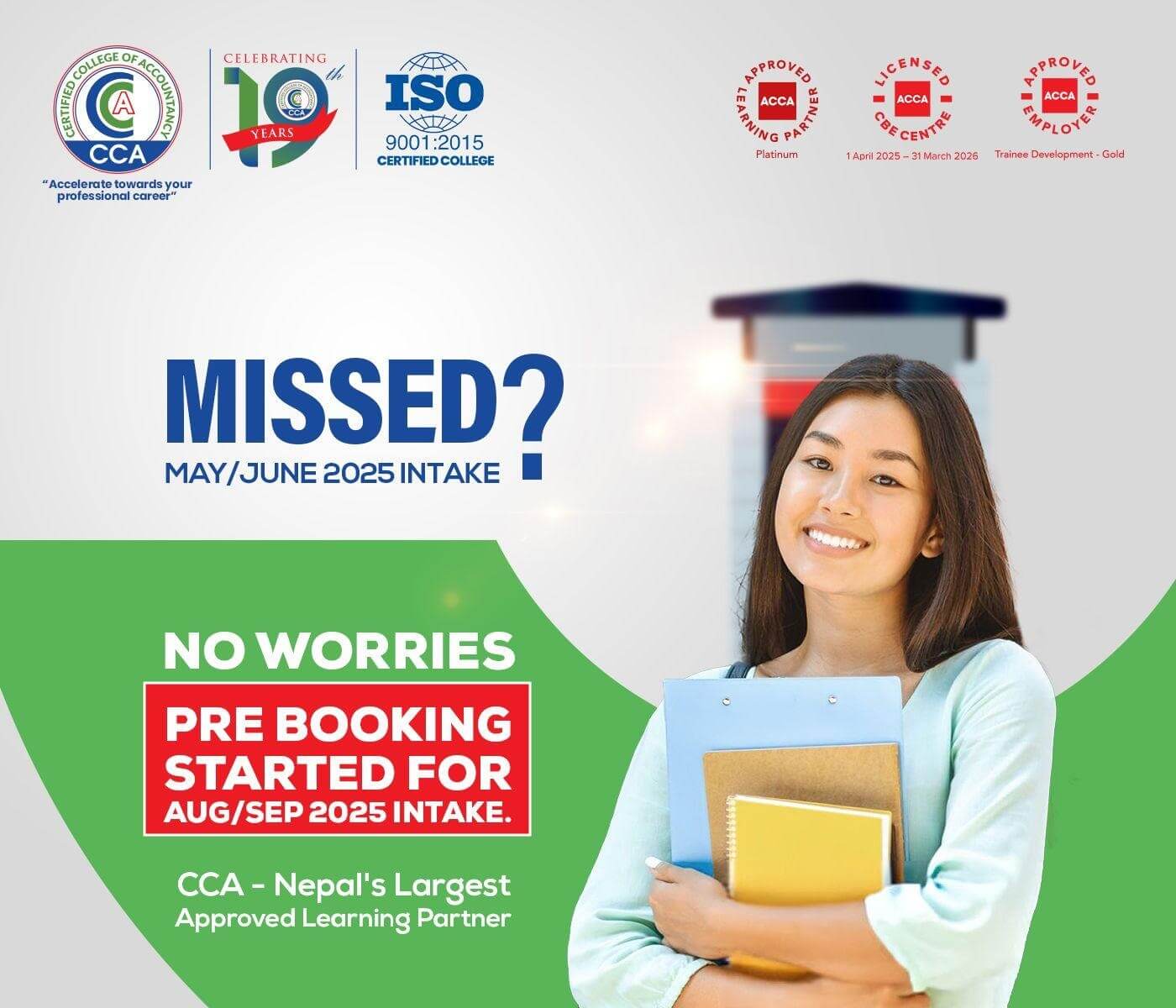 Join 2025 ACCA Intake at CCA 