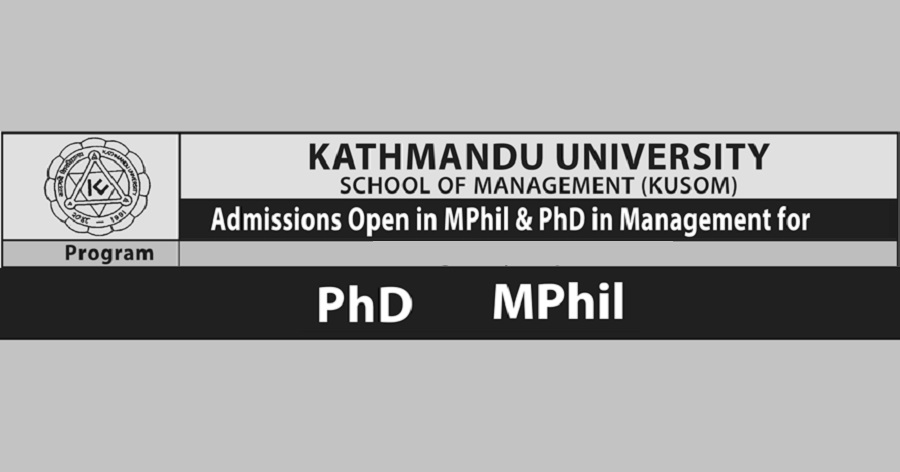 KUSOM MPhil, PhD Admission Notice
