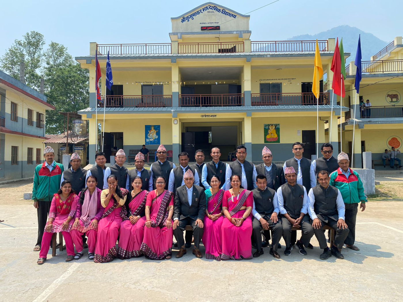 Kusumakar Secondary School, Lamjung Staffs 