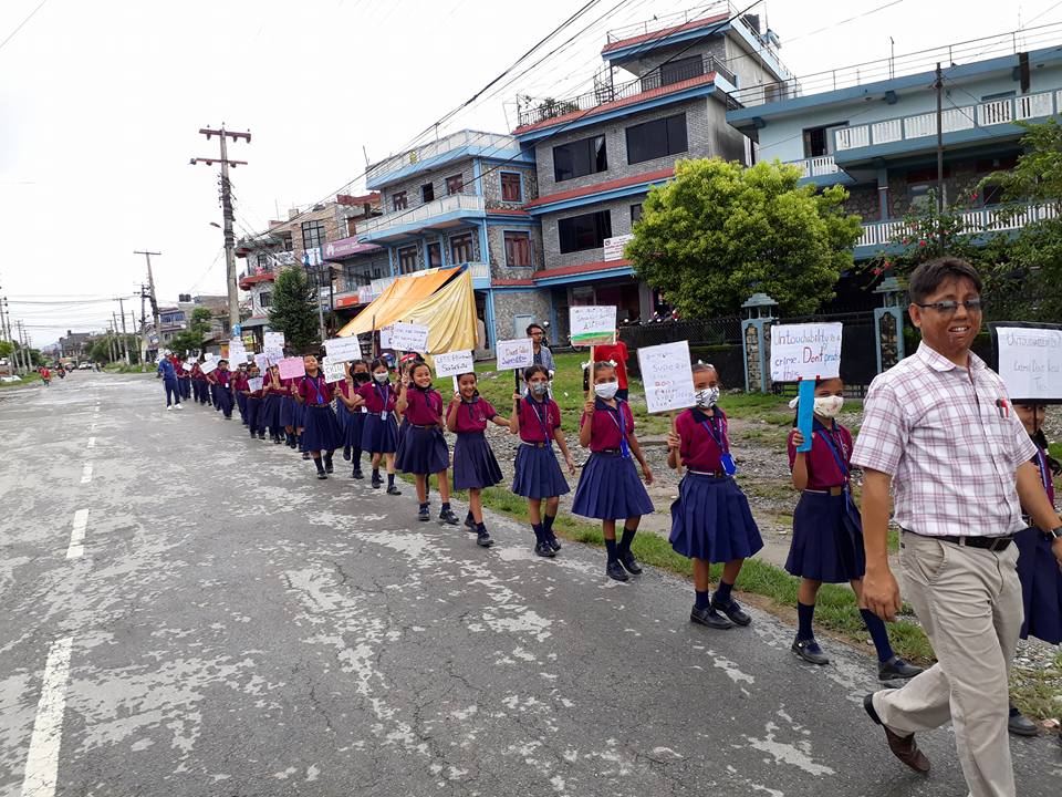 New Millennium Academy, Pokhara Social Awarness Program 