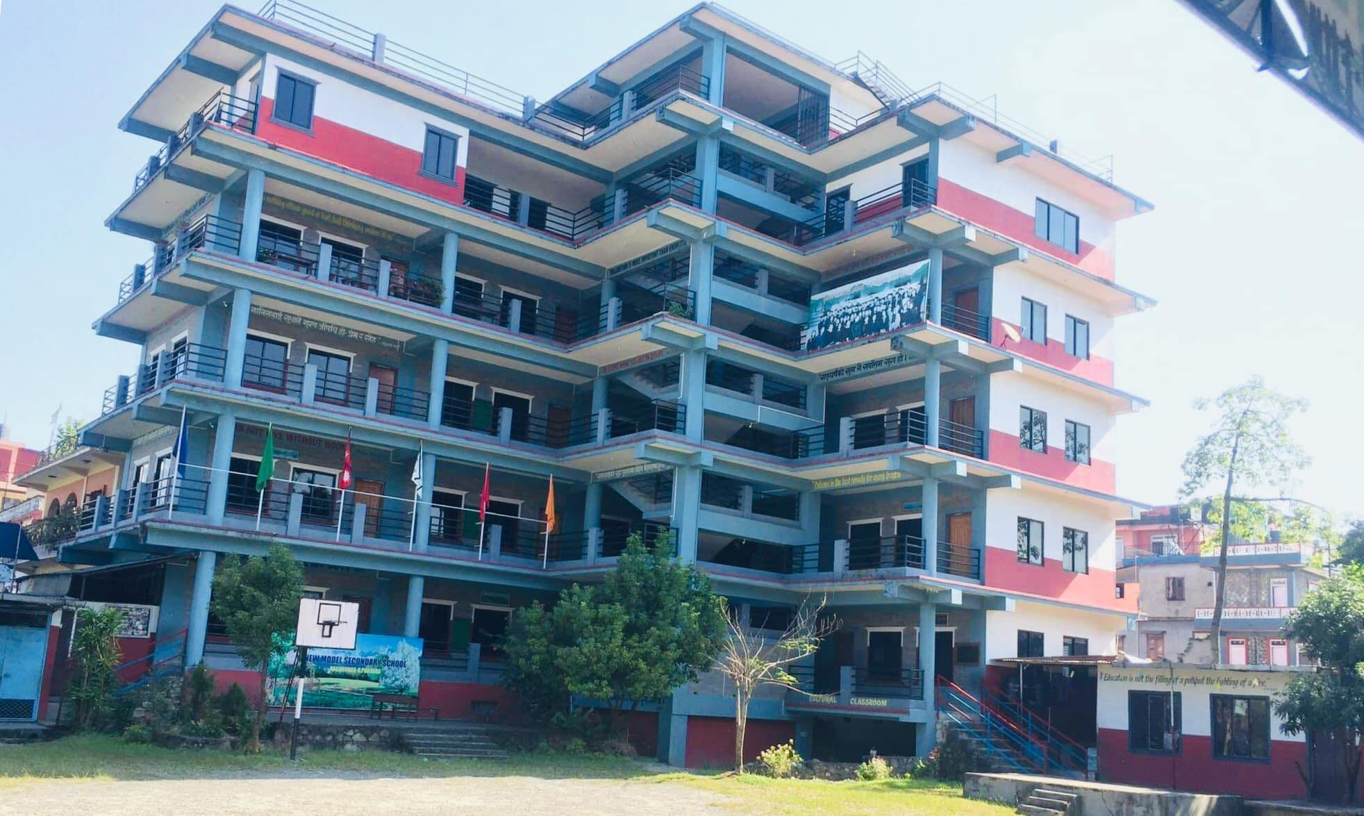 New Model Secondary School, Pokhara Building 