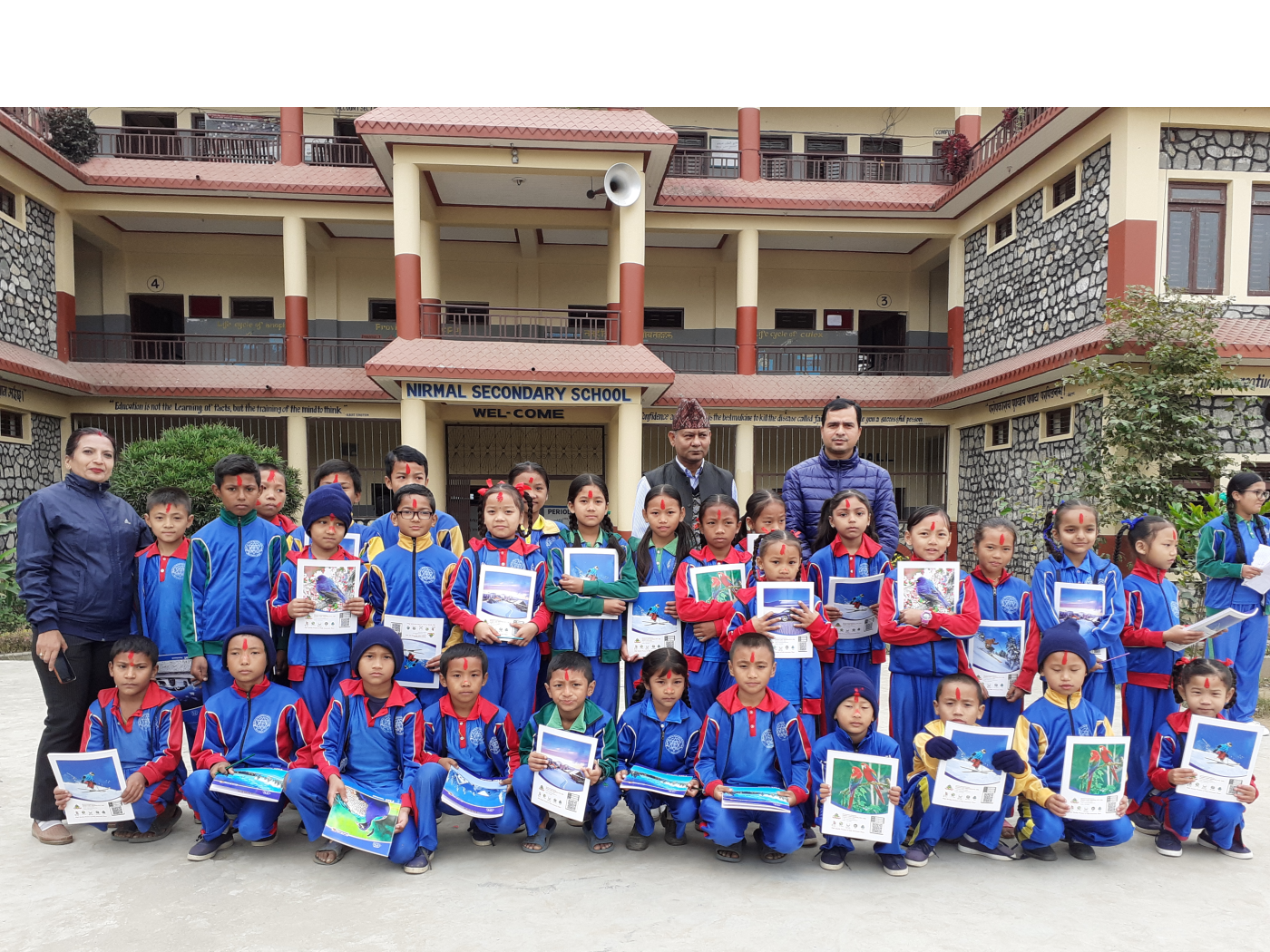 Nirmal Secondary School, Tanahun Building 