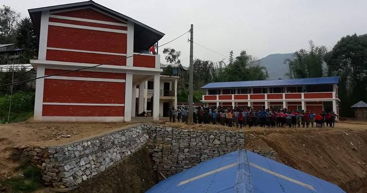 Pancha Secondary School, Khotang Building 