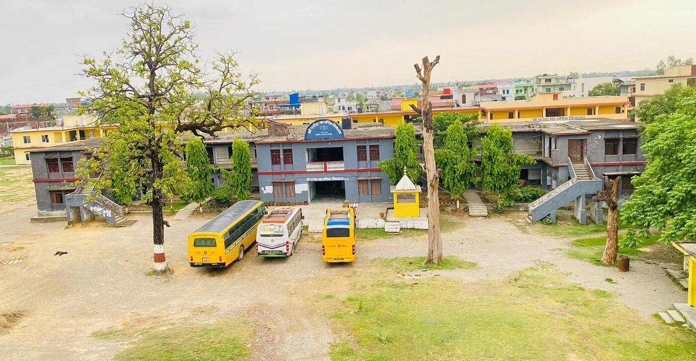 Parroha Secondary School Building 