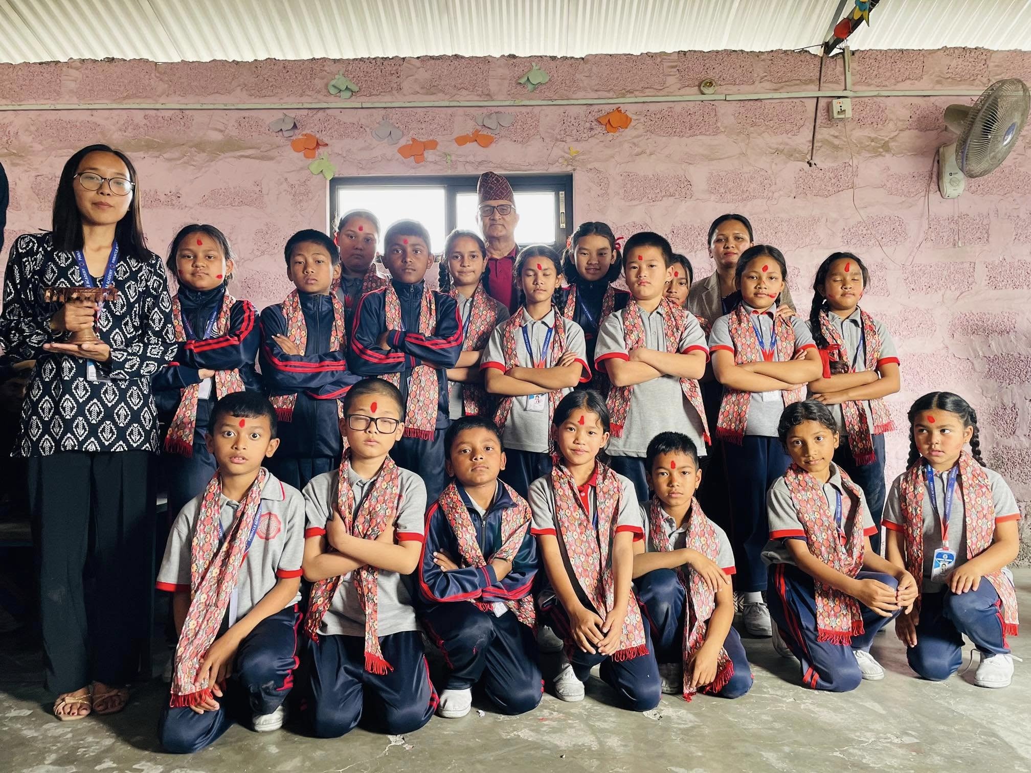 Pinnacle Academy, Pokhara  Students 
