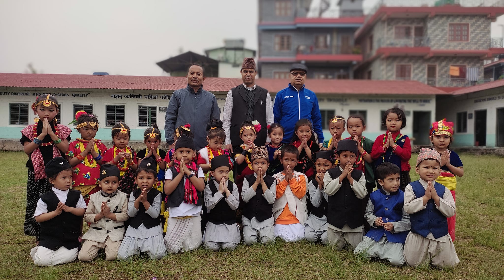 Pokhara Creative English School, Pokhara Students 