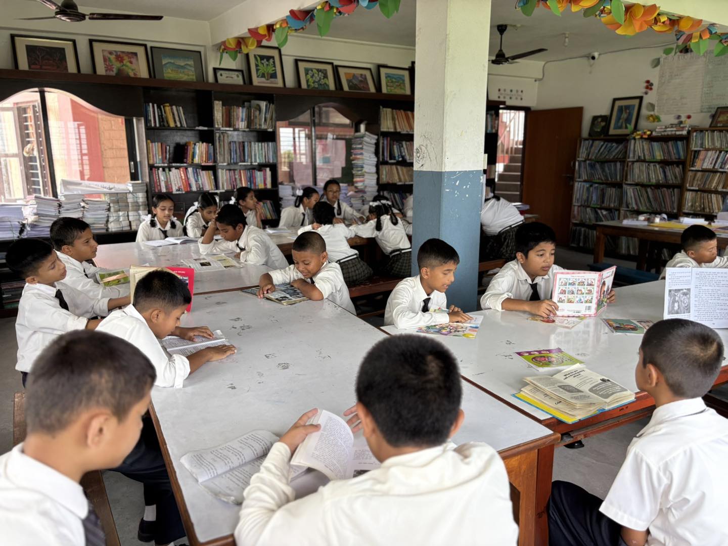 Pokhara Public School, Pokhara Library 