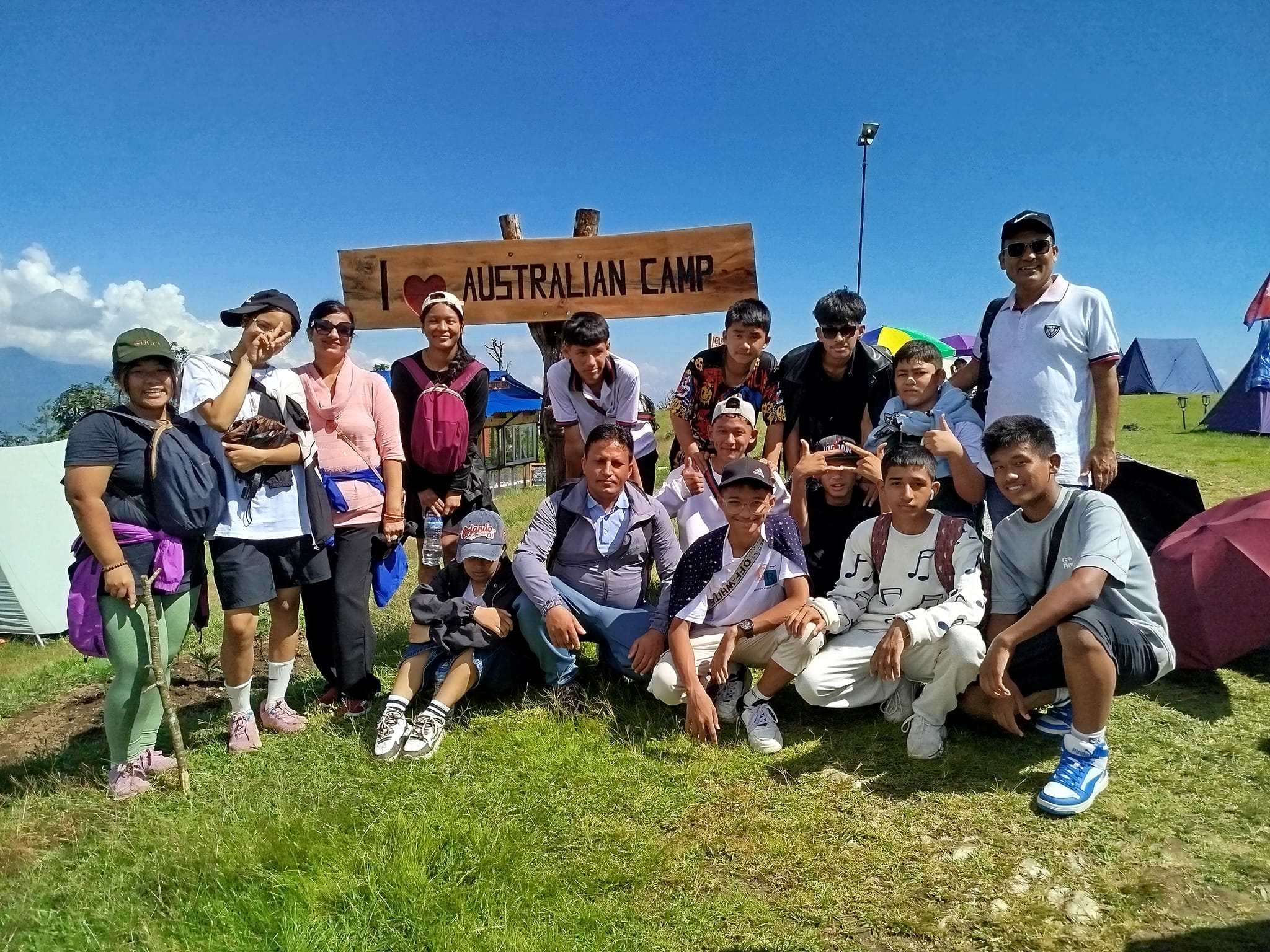 Puspa Sadan Academy, Pokhara Students Trekking 