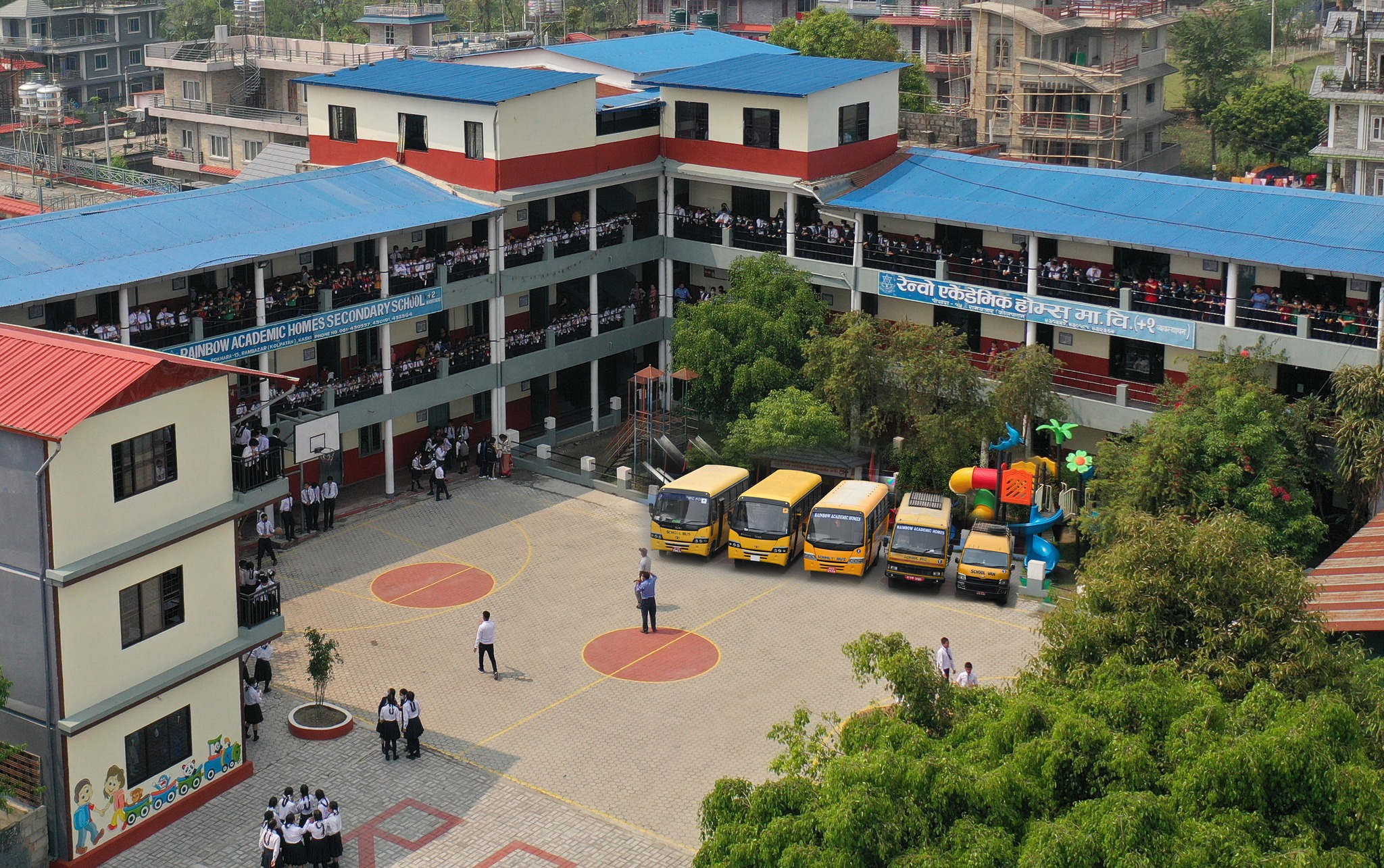 Rainbow Academic Homes Secondary School, Pokhara Building 