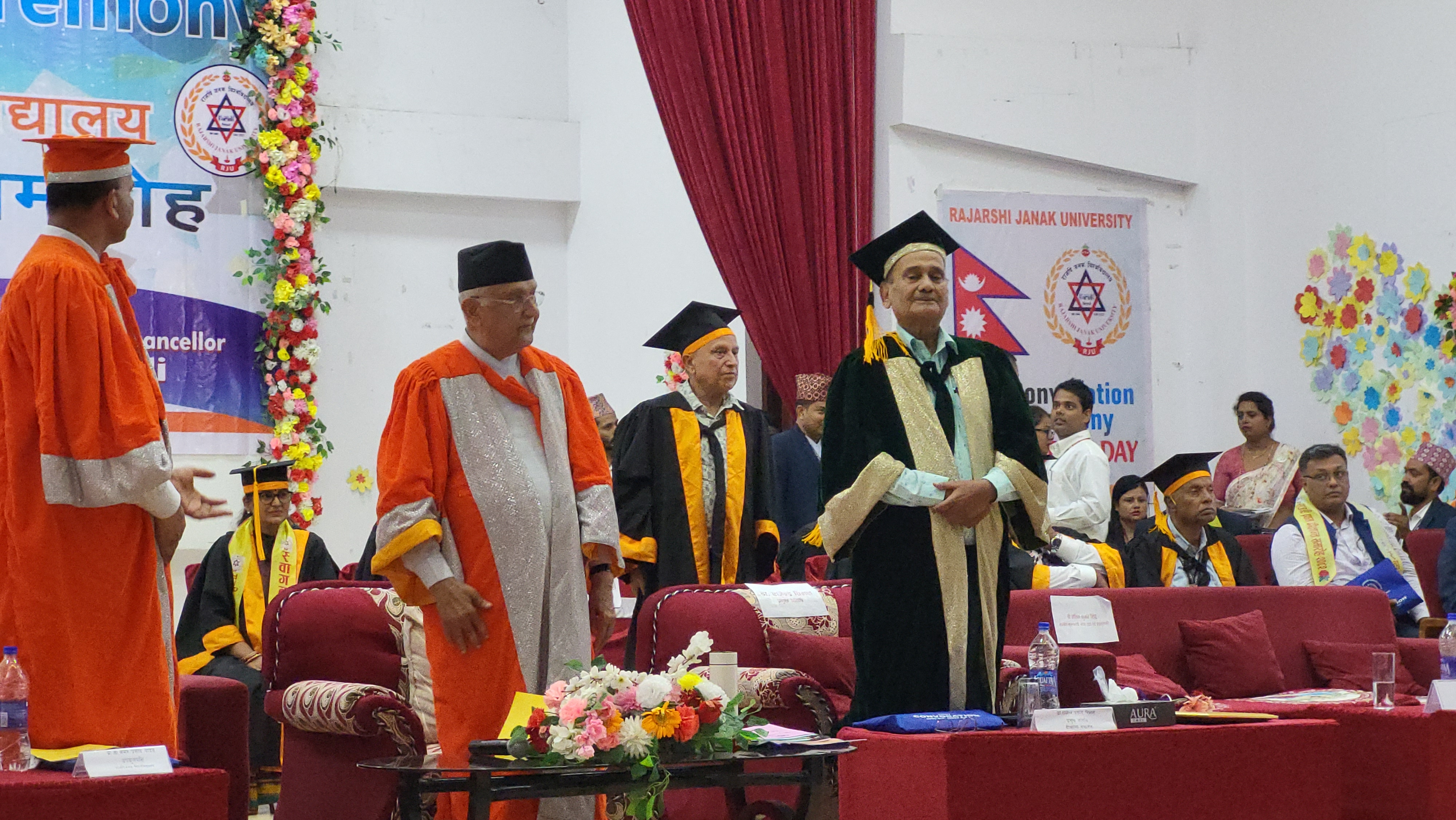 Rajarshi Janak University Holds Its First Convocation Ceremony