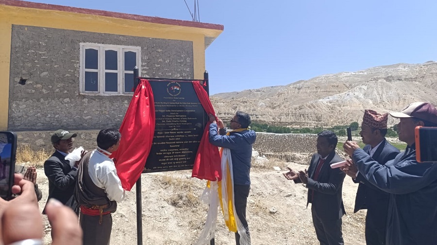 Residential Hostel Laid at Divyadeep School in Upper Mustang