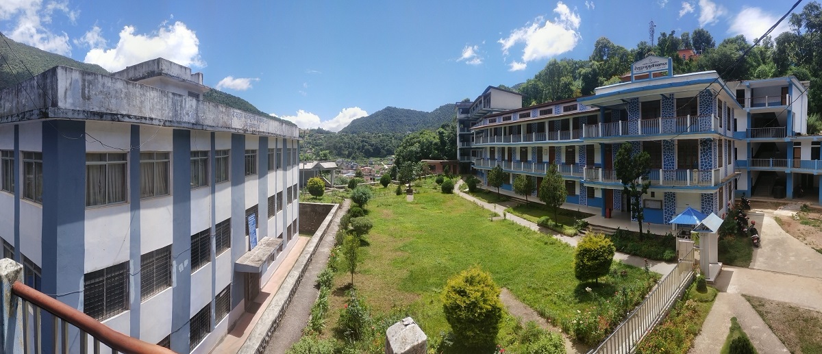 Resunga Multiple Campus Building and Surranding 